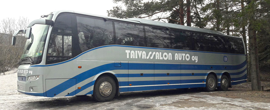 Kuvassa Taivassalon Auton bussi