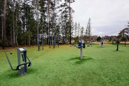 Ulkokuntosali Toivonpuistossa