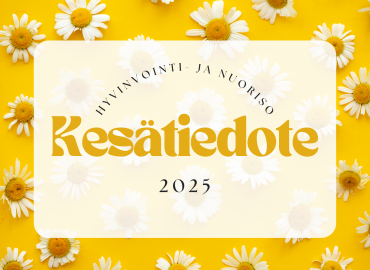 Hyvää kesää! - tiedote kesäajasta