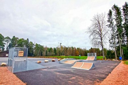 Skeittipuisto Toivonpuistossa
