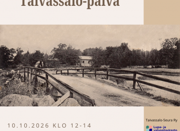 Kirjaston Taivassalo-p&auml;iv&auml; la 10.10. klo 12